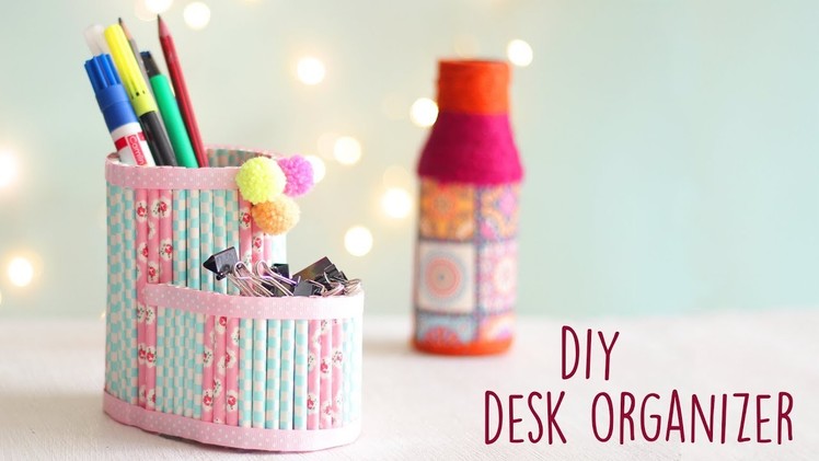 DIY Creative Desk Organizer | Desk Decor | Cardboard Organizer