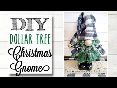 DIY Dollar Tree Christmas Gnome | 4 of 12 Days of Christmas