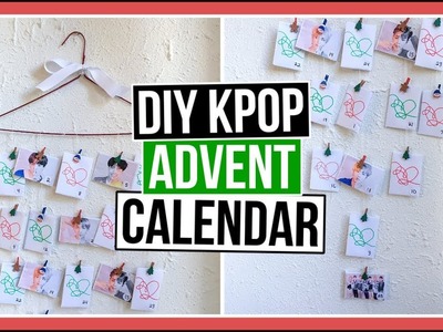 DIY Kpop Christmas Advent Calendar