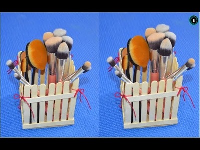 DIY Multipurpose Organizer From Ice cream Sticks | Craft With Popsicle Sticks |Ice Cream stick craft