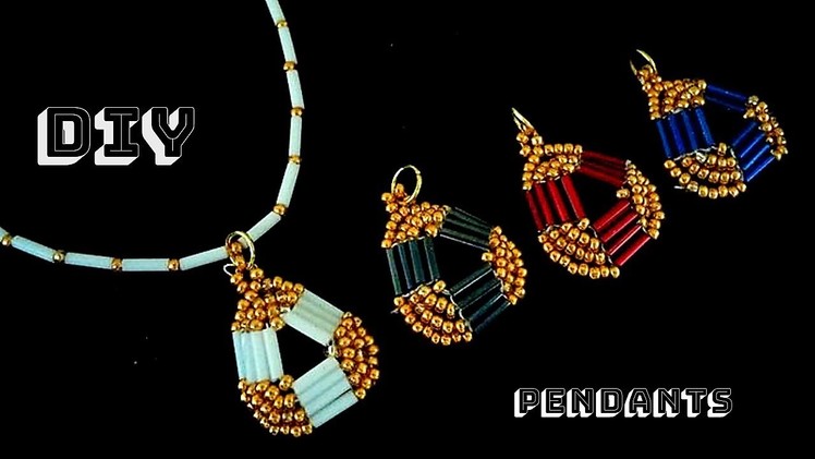 Diy pendants. diy gift. Jewelry making tutorial