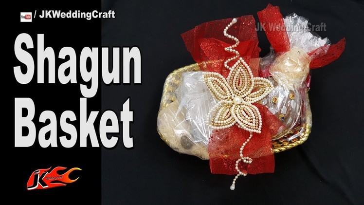 DIY Shagun Basket  - JK Wedding Craft 164