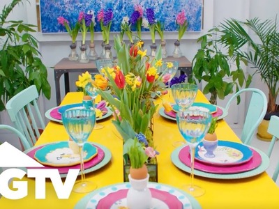Easter Table Decorating Ideas - Way to Grow - HGTV