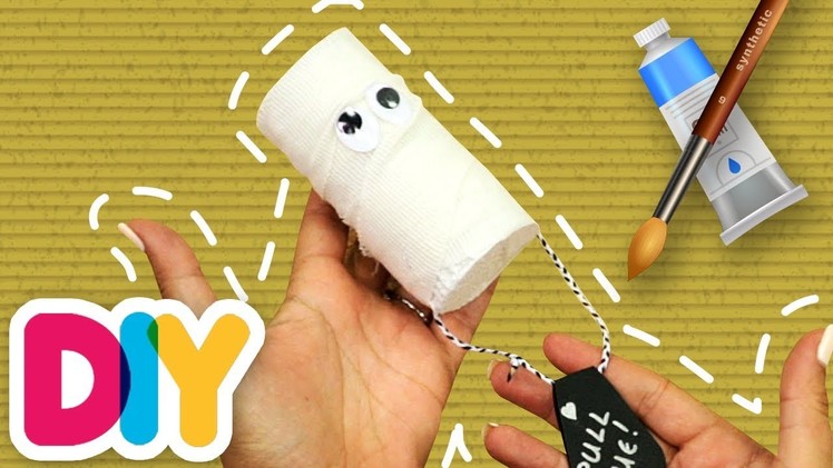 Fast-n-Easy | Mummy Piñata ???? HALLOWEEN Paper Roll CRAFT | DIY Arts & Crafts for Kids