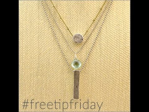 Free Tip Friday: Chain, clasps and wire.  what’s it all about?