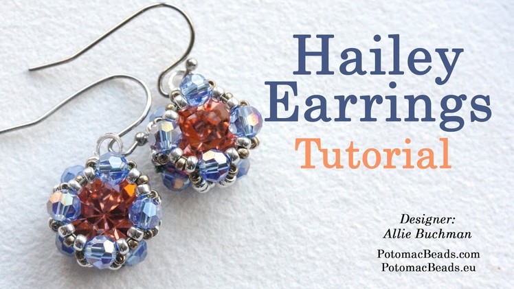 Hailey Earrings - Beadweaving Tutorial