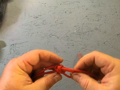How To Make A Paracord Lanyard Knot