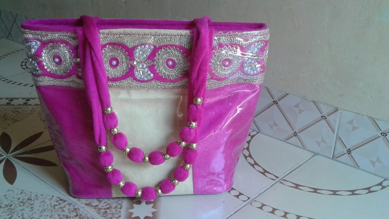 HOW TO MAKE HAND BAG AT HOME Hand Bag Design Hand Bag Banana Ne Ka 