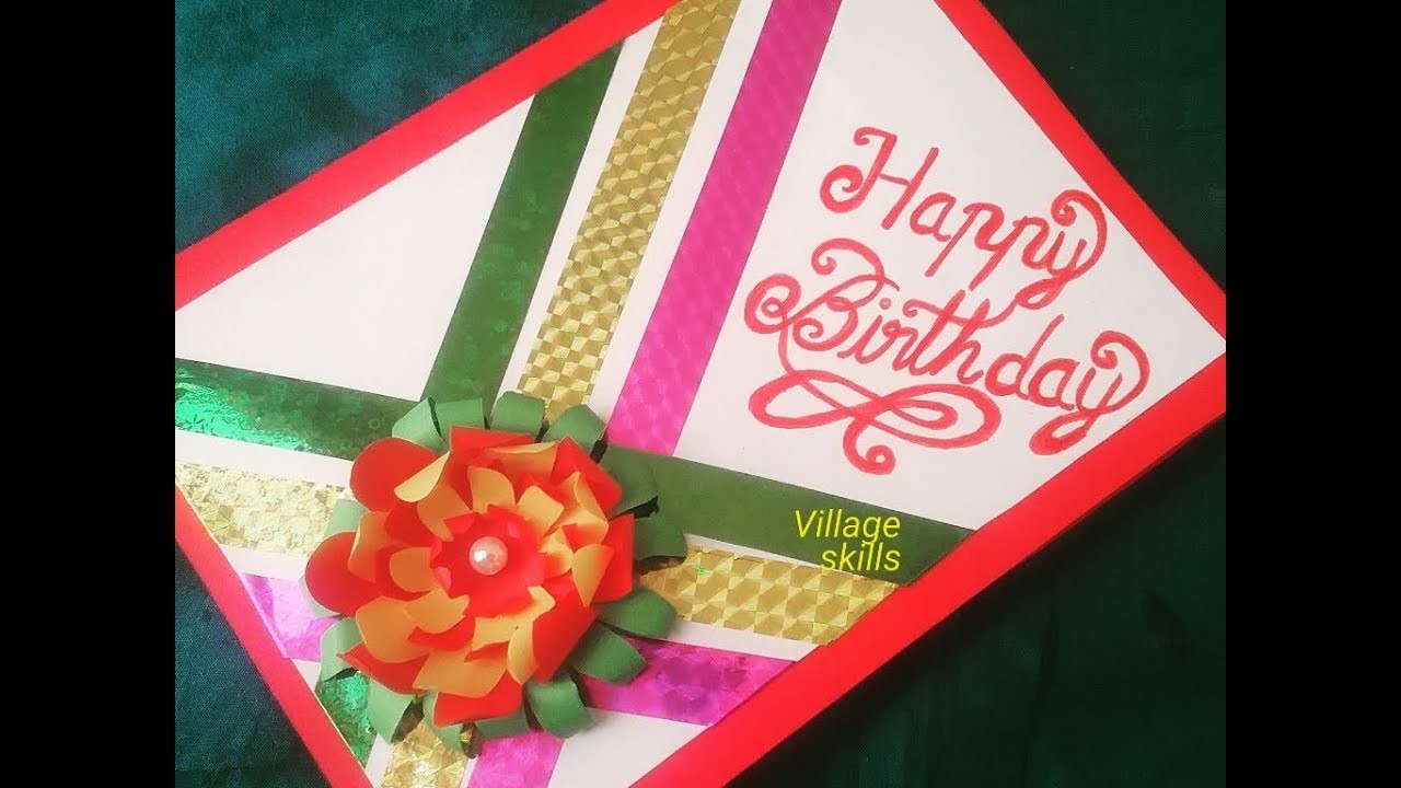 How To Make Happy Birthday Greeting Cards