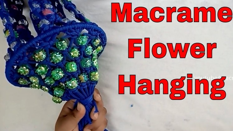 How to make Macrame Flower Wall Hanging New Design