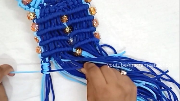 How to Make Macrame Mobile Holder