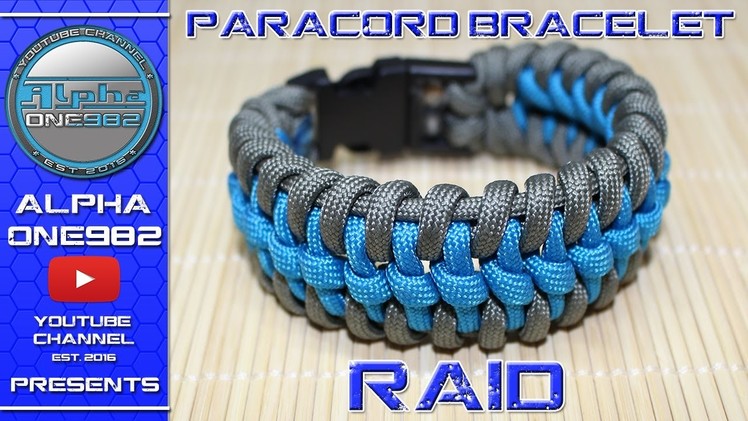 How To Make Paracord Bracelet RAID