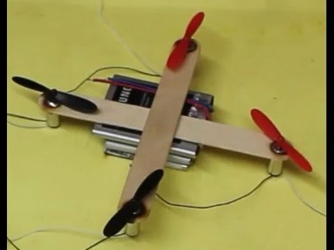 How To Make Very Easy Drone || Easy Drone Making || Making A Drone In ...