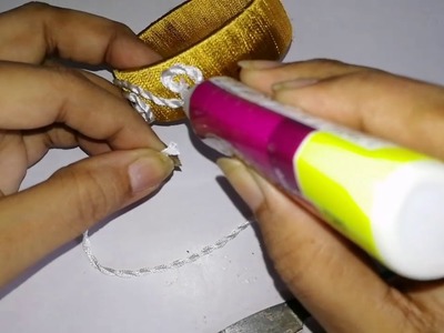 Naya trend bangles making with only silk thread