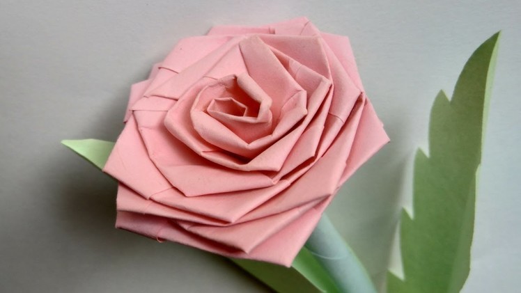 Paper art - Rose flowers design and craft