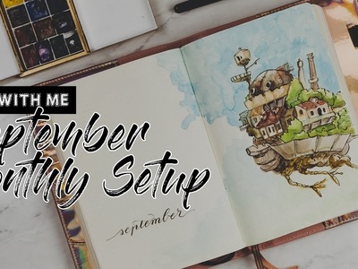 Plan With Me | September Bullet Journal Setup