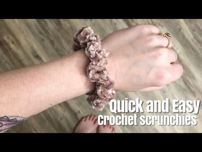 Quick and Easy Crochet Scrunchies | Beginner Friendly