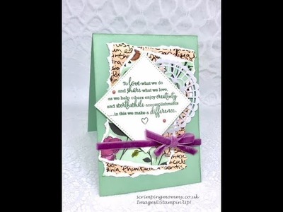 Share what you love shabby vintage card