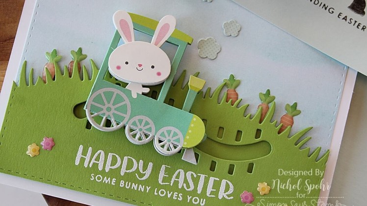 Simon Says Stamp Bunny Slider Card