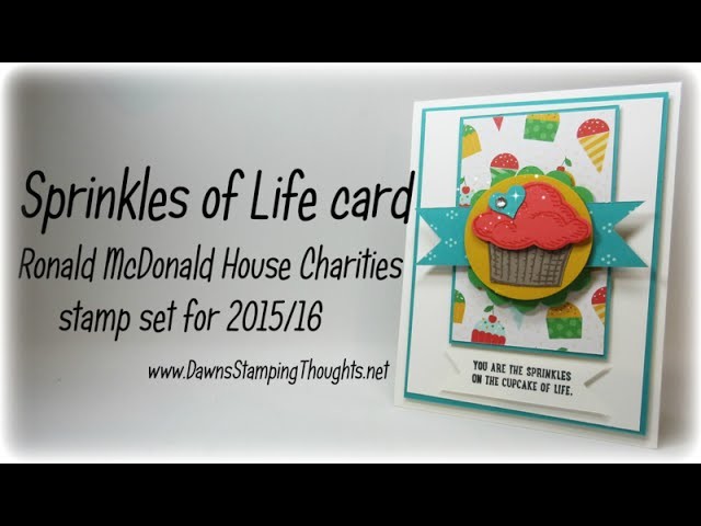 Sprinkles of Life card with Dawn