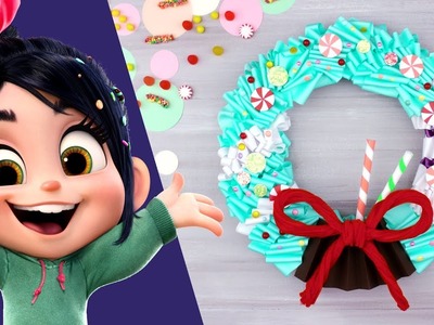 Vanellope Wreath | Disney DIY by Disney Family