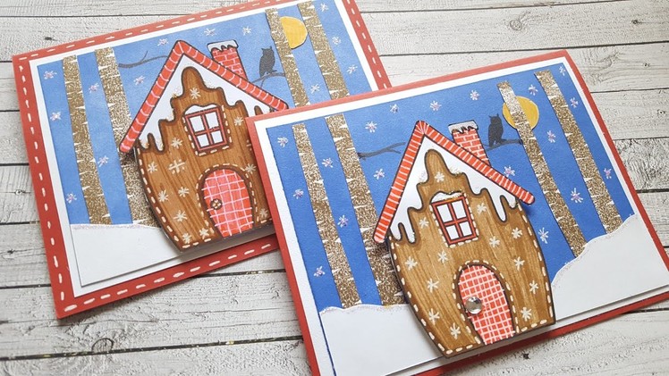 Winter Forest Gingerbread House | Blog DT Project