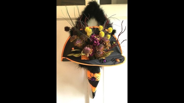 Witch Hat Door Hanger