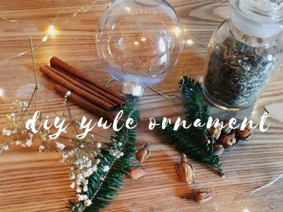 DIY Yule Ornament | #Yuletube