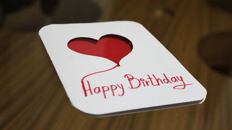 How to make greeting card at home - Birthday cards handmade