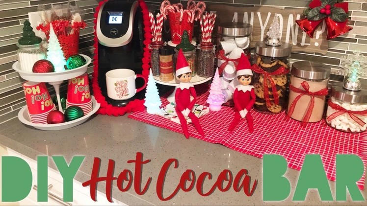 DIY HOT COCOA BAR || CHRISTMAS 2018