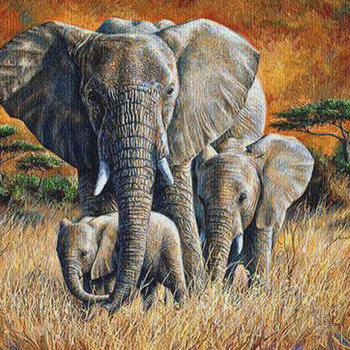 CRAFTS Tropical Jungle Elephant Cross Stitch Pattern***LOOK***Buyers Can Download Your Pattern As Soon As They Complete The Purchase