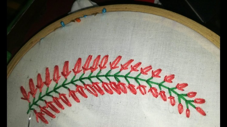 Hand Embroidery For Beginners Tulip Stitch