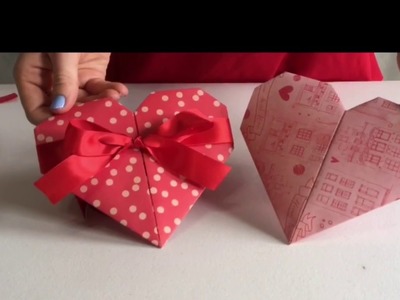 Easy Origami Paper Heart Envelope Tutorial