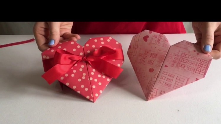 Easy Origami Paper Heart Envelope Tutorial