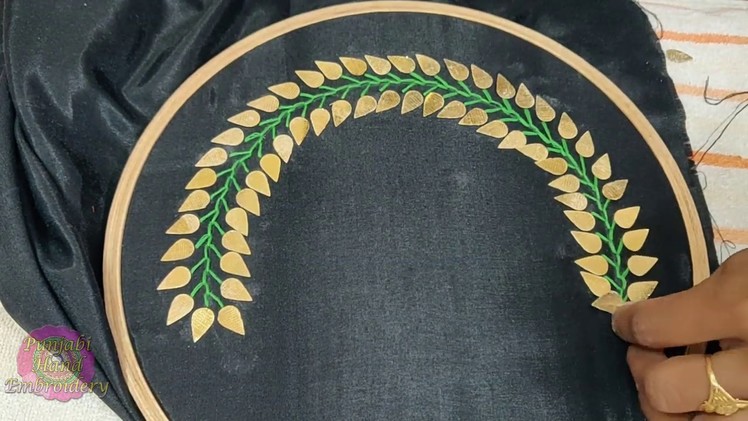 Hand Embroidery Neck Design for Suit | Embroidery Design for Suit Neck Design