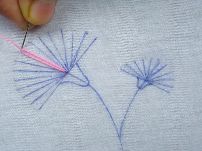 Hand Embroidery, Whipped Spider Web Stitch Tutorial, Easy Flower Embroidery, Crafts & Embroidery