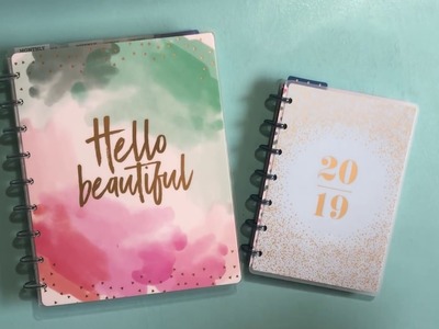 2019 Happy Planner Setup and Flip-through | Franken-planning with multiple planners