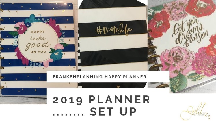 2019 Planner Set up | Frankenplanning Happy Planner