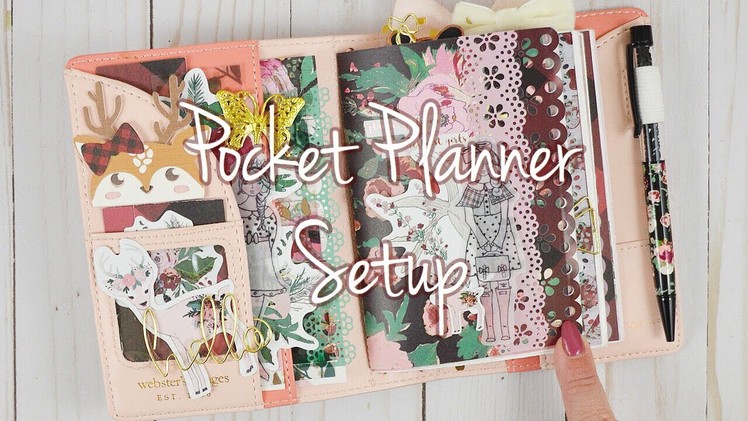 25 Days of CoutureMas. Day 14. Pocket Planner Setup