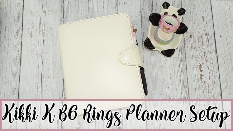 Kikki K B6 Rings | Planner Set Up