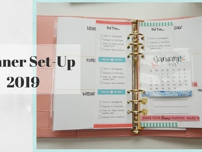 My Planner Set Up 2019