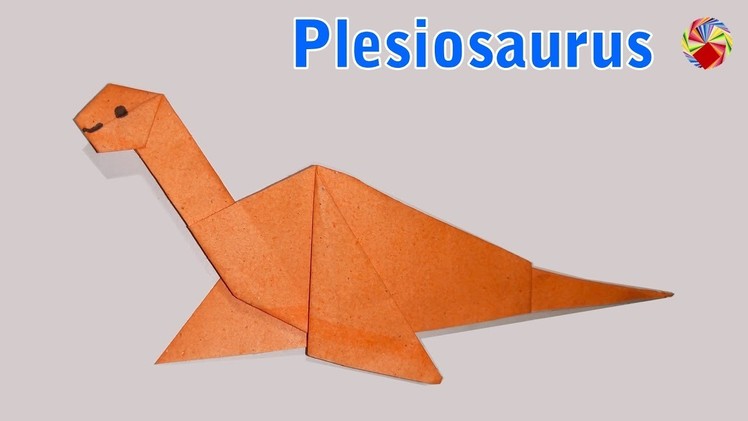 Origami Plesiosaurus - Paper Folding Dinosaur - Origami Arts