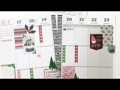 Plan With Me: December 17-23, 2018 [Create 365 The Happy Planner® Stickers & Stamps How To]