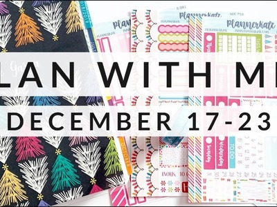 PLAN WITH ME!.DECEMBER 17-23 ft. PLANNER KATE and ONCE MORE WITH LOVE