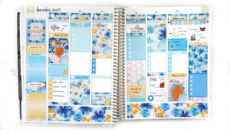 PLAN WITH ME with THECOFFEEMONSTERZCO in my Erin Condren Life Planner