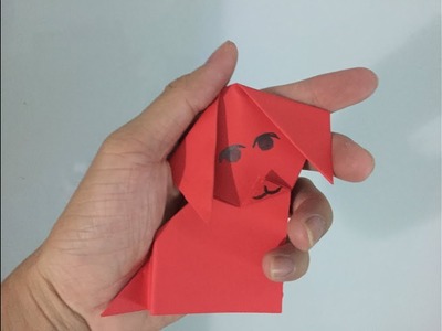 Wie man den Hund mit Papier faltet - Make paper dog | Origami | Mr Simple