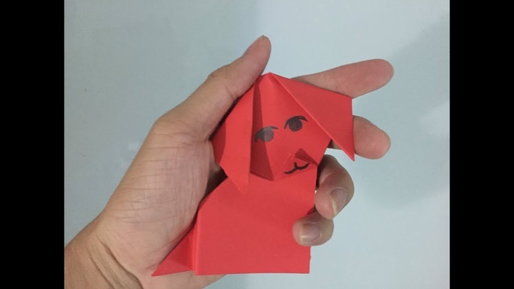 Wie man den Hund mit Papier faltet - Make paper dog | Origami | Mr Simple