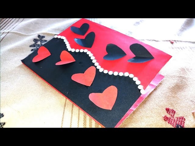 Beautiful handmade Valentine's Day card ideas | DIY Greeting Card for Valentine's Day card |