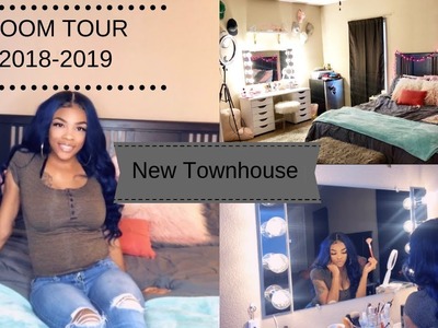College Town House Room Tour 2019 | Akeira Janee' DIY VANITY