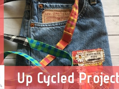 Crossbody Purse Made from Jeans! An Up Cycled Project